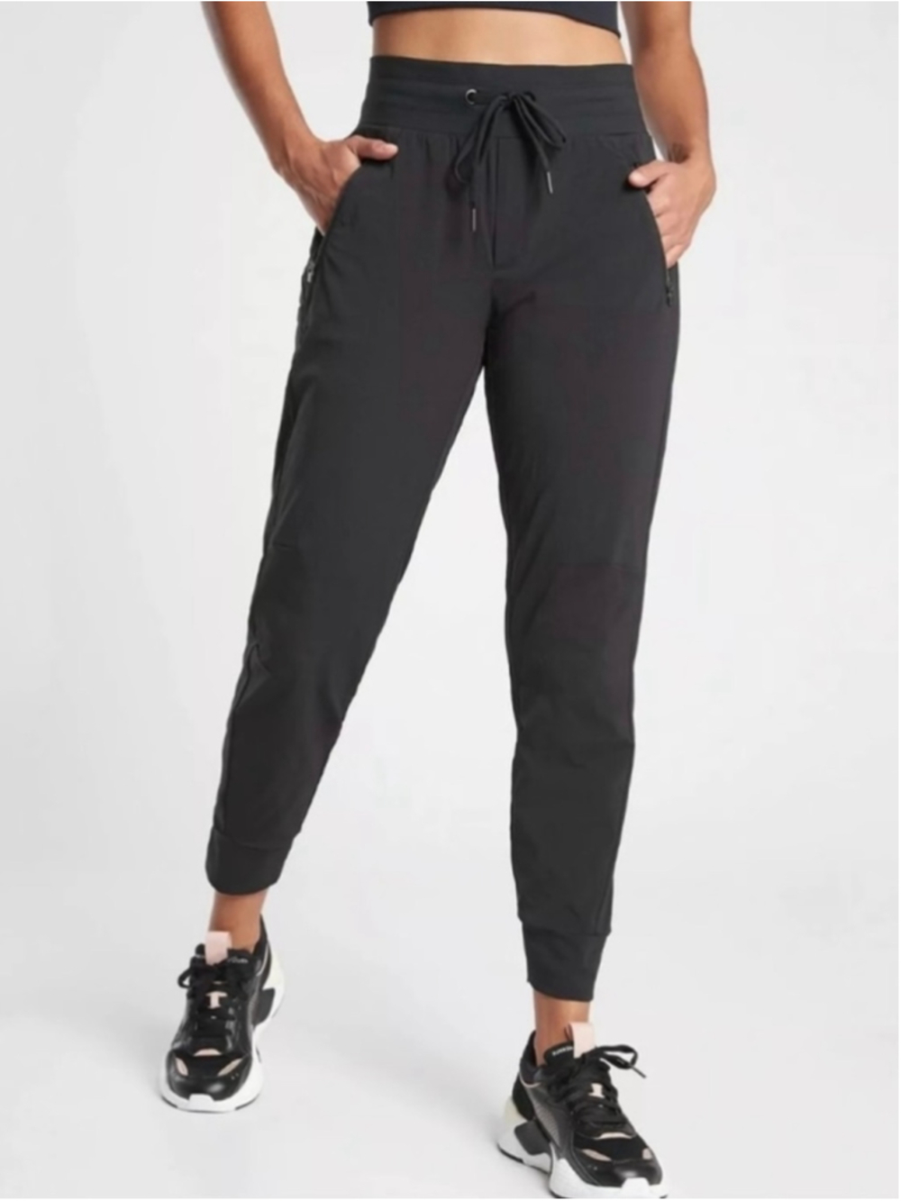 Athleta Trekkie North Joggers Black Size 0